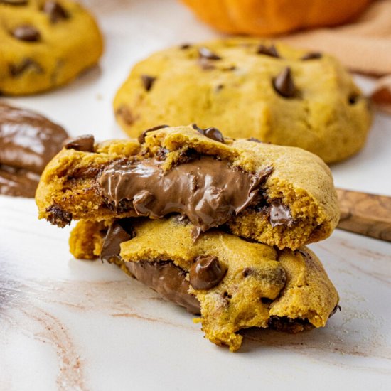 Stuffed Pumpkin Chocolate Chip