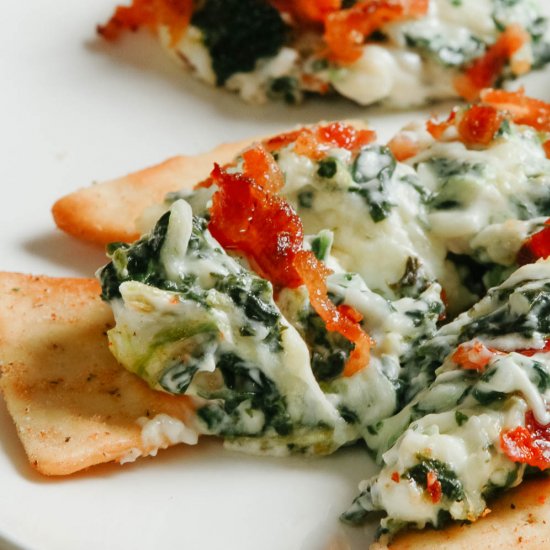 Hot Bacon Spinach Dip Recipe