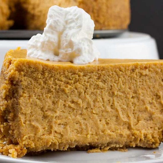 Easy Spice Pumpkin Cheesecake