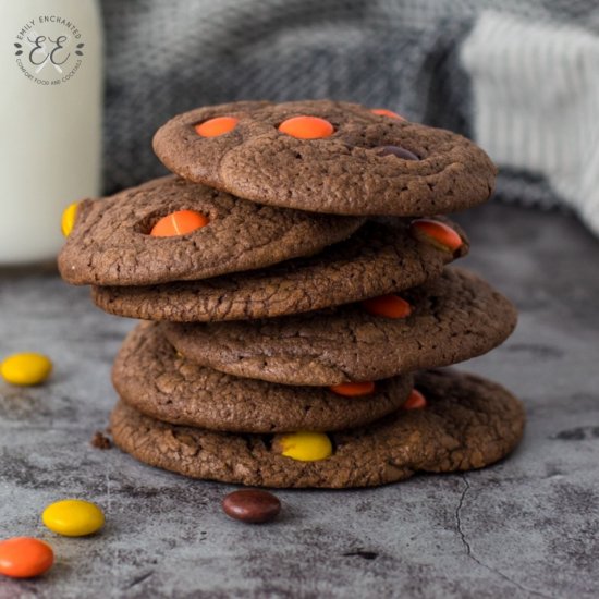 Halloween Cake Mix Cookies