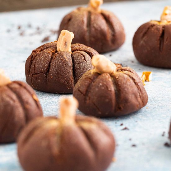 No Bake Halloween Pumpkins