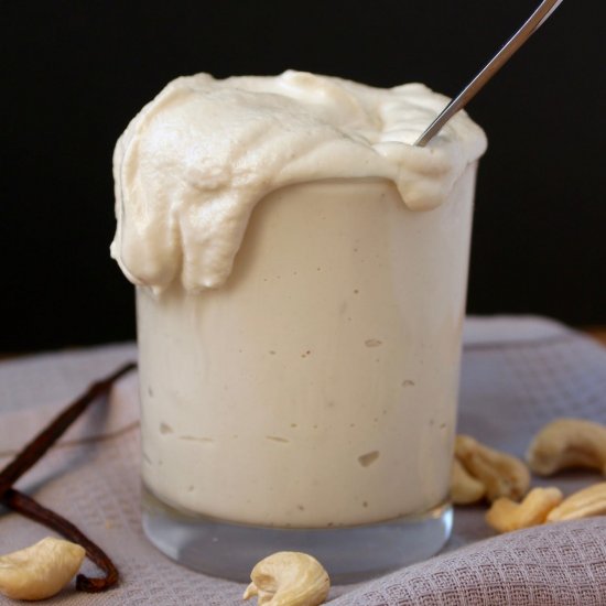 Maple Vanilla Cashew Cream