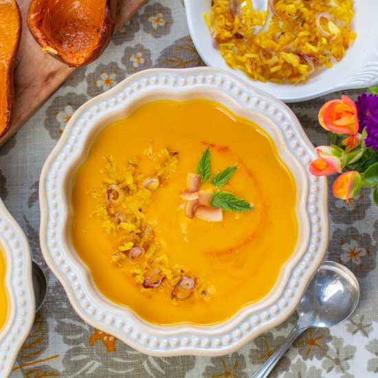 thai honeynut squash soup