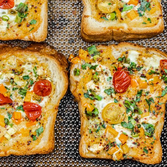 Baked Egg Toast