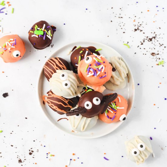 Halloween Oreo Truffles