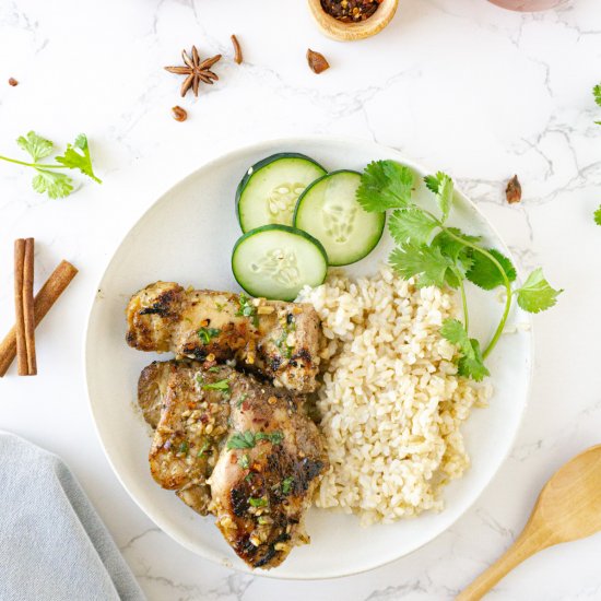 Five Spice Grilled Chicken