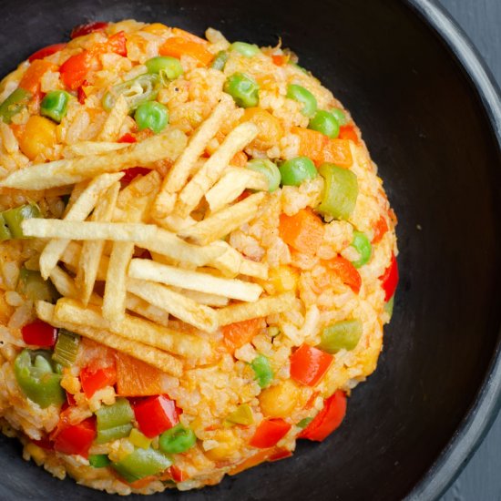 Colombian Rice with Vegetables