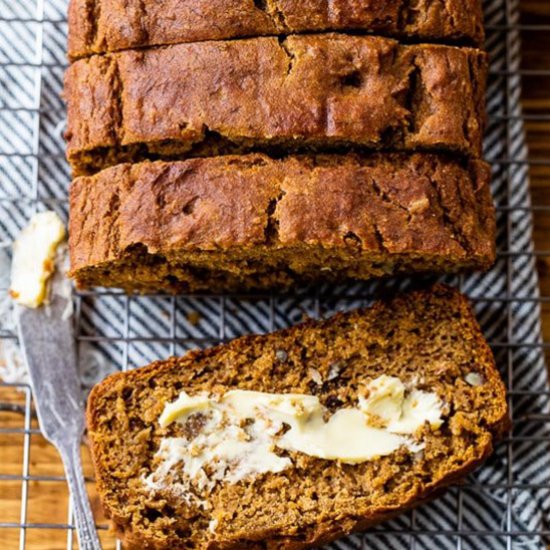 Pumpkin Banana Bread