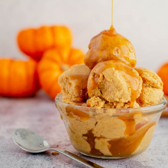 Keto Dairy Free Pumpkin Ice Cream