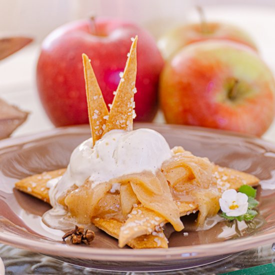 Easy to Make Apple Pie Stacks