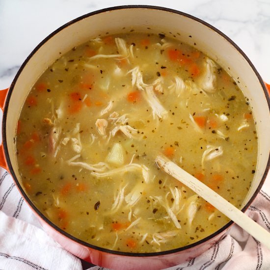 Creamy Chicken Potato Soup Recipe