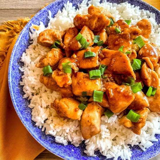 Honey Butter Garlic Chicken