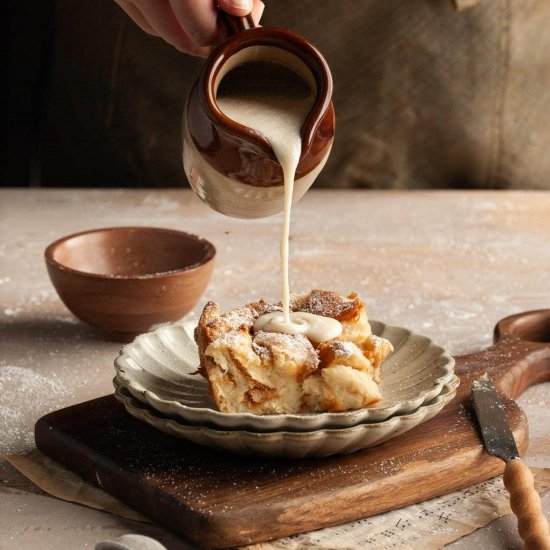 Vanilla Sauce for Bread Pudding