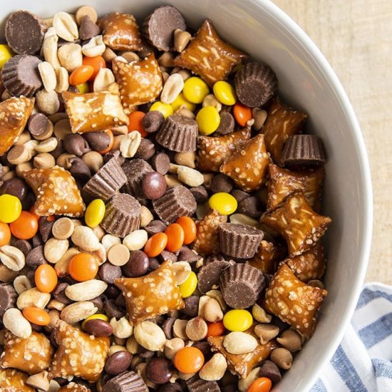 Chocolate Peanut Butter Trail Mix