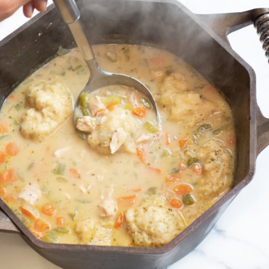 Chicken and Dumplings Soup