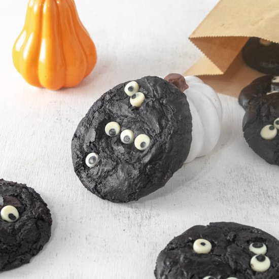 Vegan Spooky Brookies