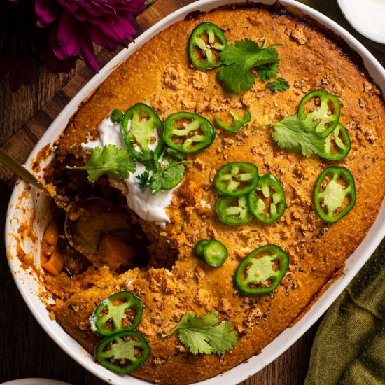 Butternut Tamale Pie