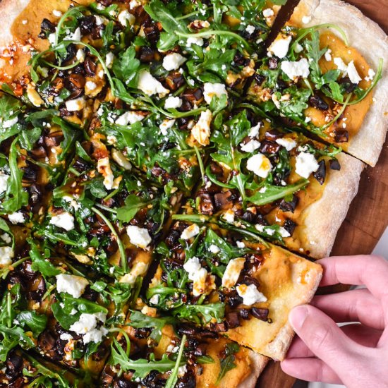 Sweet&Spicy Butternut Squash Pizza