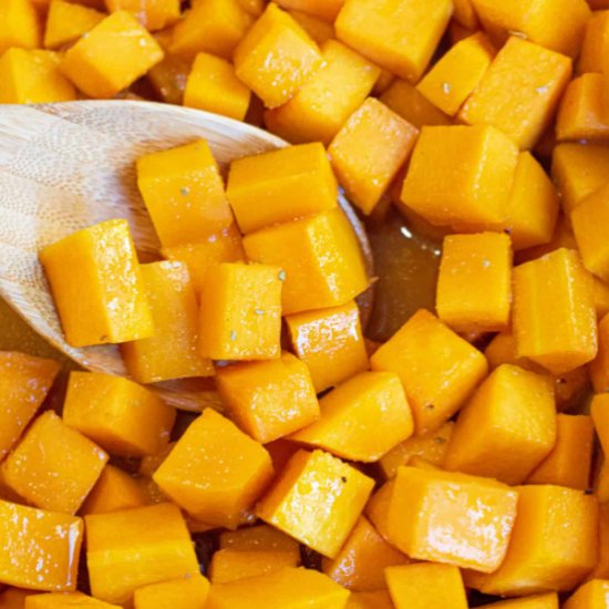 Maple Roasted Butternut Squash