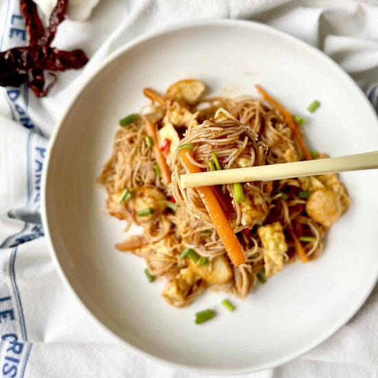 Singapore Fried Noodles recipe