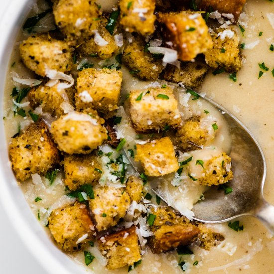 Mini Soup Croutons