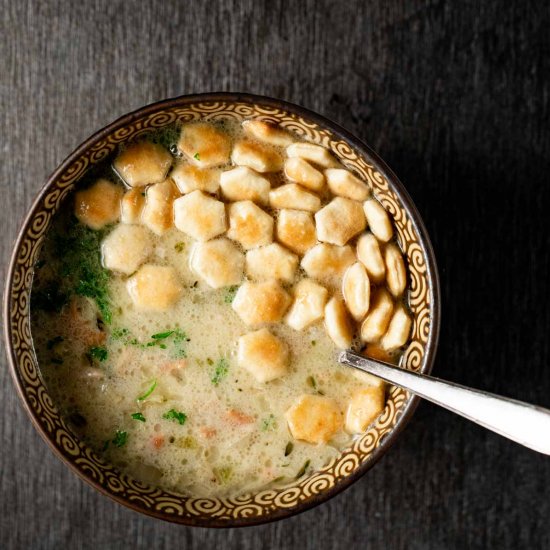 Instant Pot Clam Chowder