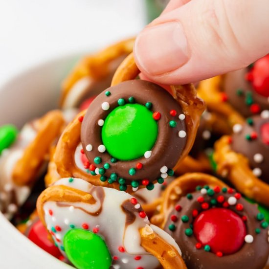 Christmas Pretzels