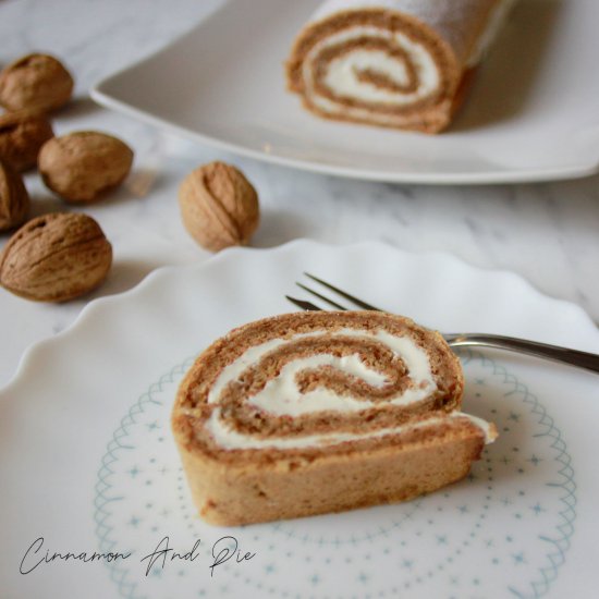 Flourless Swiss Roll