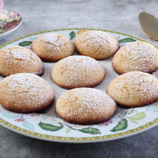 Homemade lemon cookies