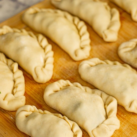 Scallion and Egg White Dumplings