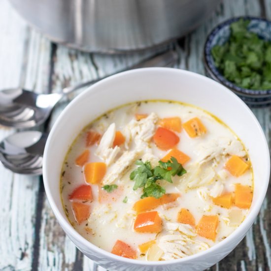 Chicken Coconut Curry Soup