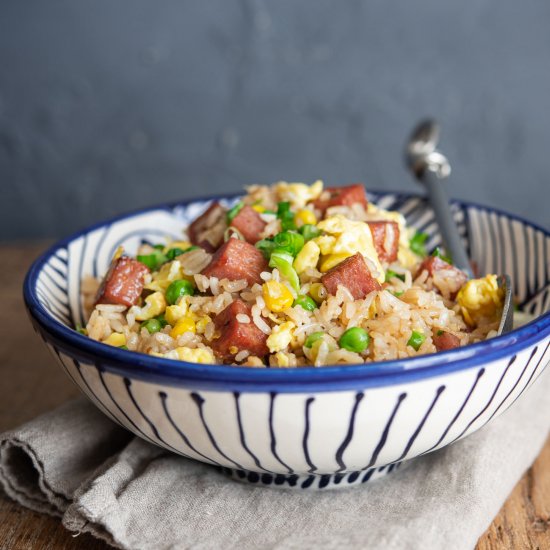 Spam Fried Rice