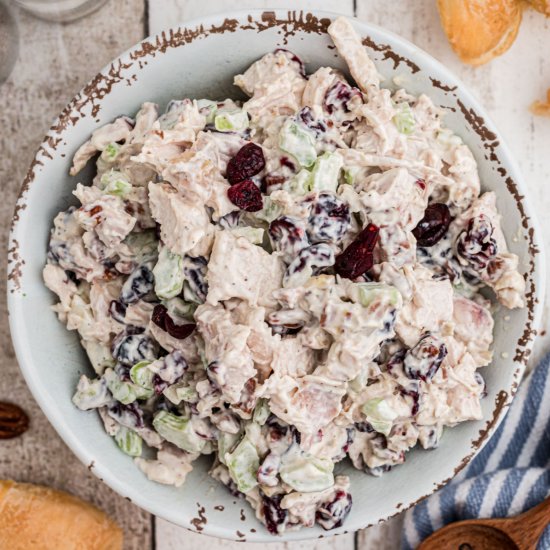 Cranberry Pecan Chicken Salad