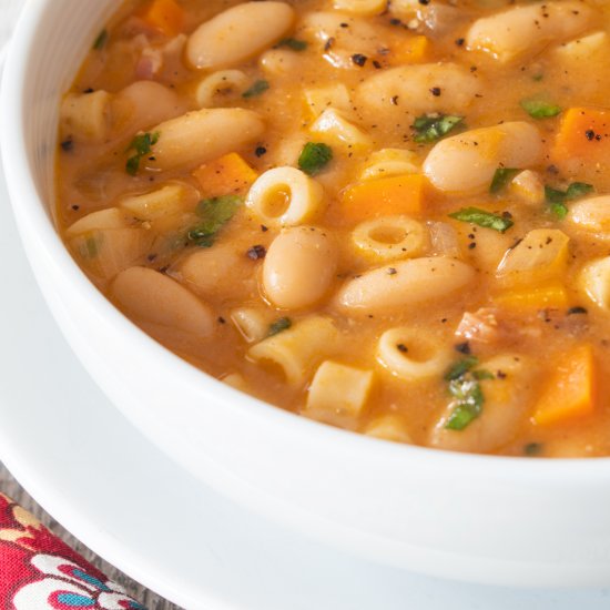 Easy Pasta e Fagioli