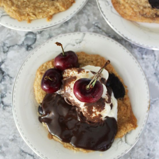 Hot Fudge Sundae Cookies