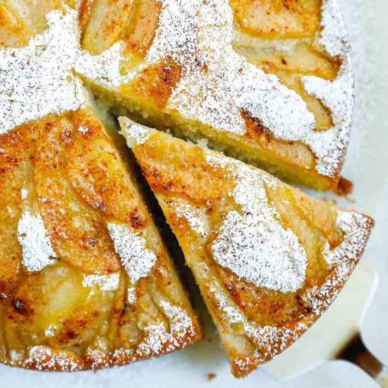 Super Moist Pear Cake