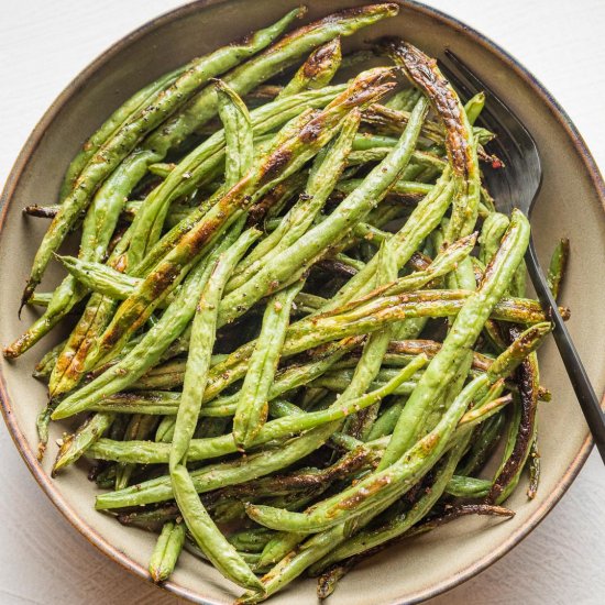 Roasted Garlic Green Beans