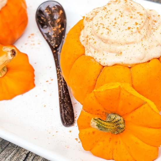 Pumpkin Mousse in the Air Fryer