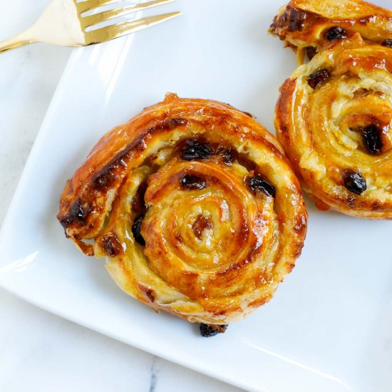 Easy Pain Aux Raisins