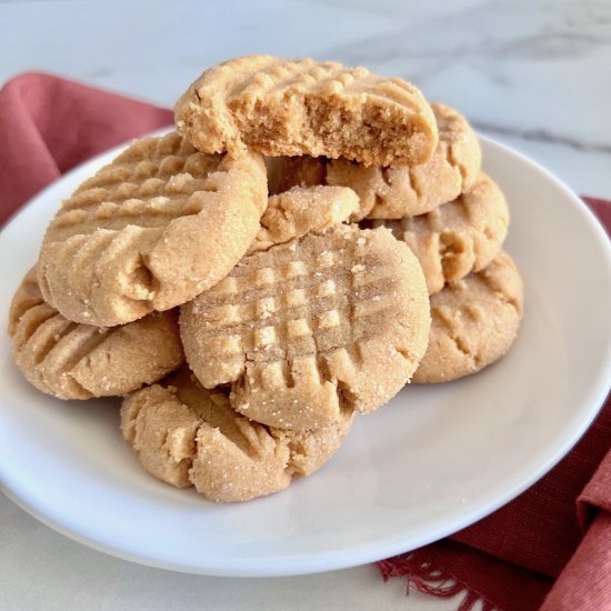 Small-Batch Peanut Butter Cookies