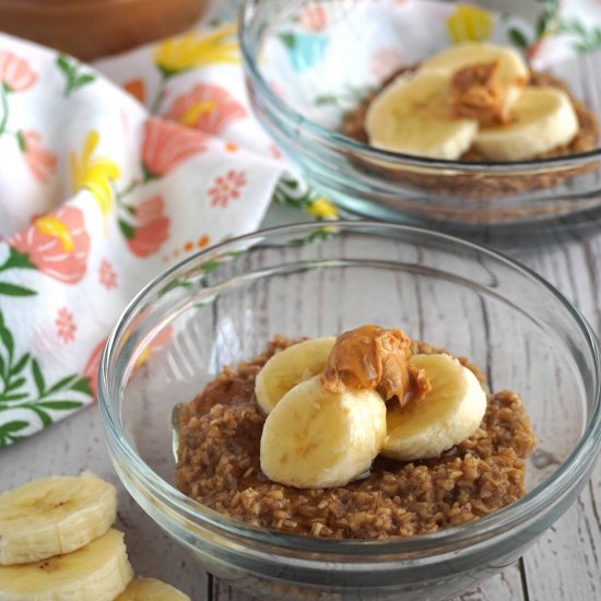 Easy Peanut Butter Overnight Oats