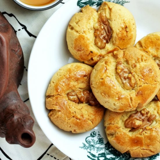 Chinese walnut cookies