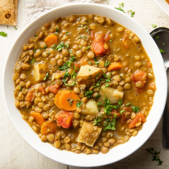 Curried Lentil Soup