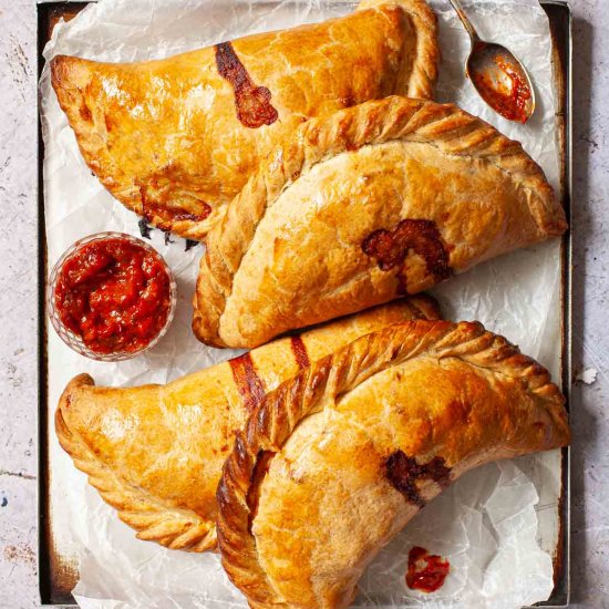 Cheese and Onion Pasties