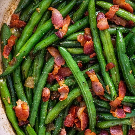 Green Beans with Bacon