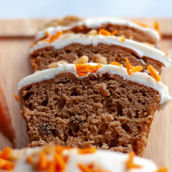 Keto Carrot Cake Bread