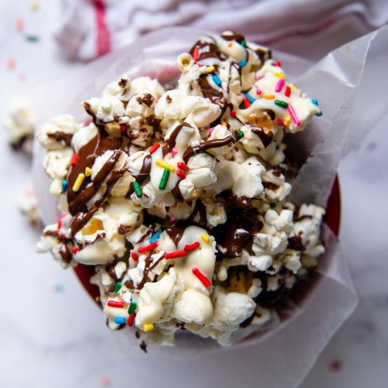 Chocolate Covered Popcorn