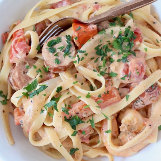 Cajun Shrimp Pasta