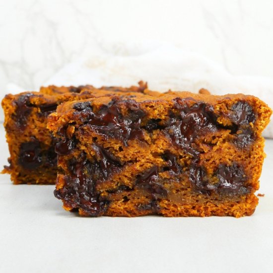 Chocolate Chunk Pumpkin Bread