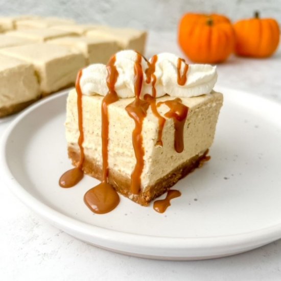 No Bake Pumpkin Cheesecake